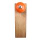 2 Pieces Orange Round Ceramic Wooden Door Stopper